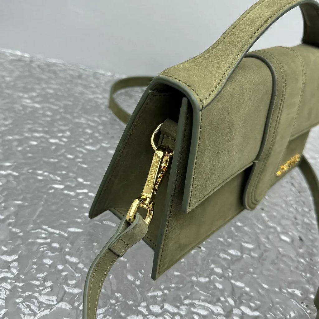 Jacquemus Olive Green Bag - Hình 9