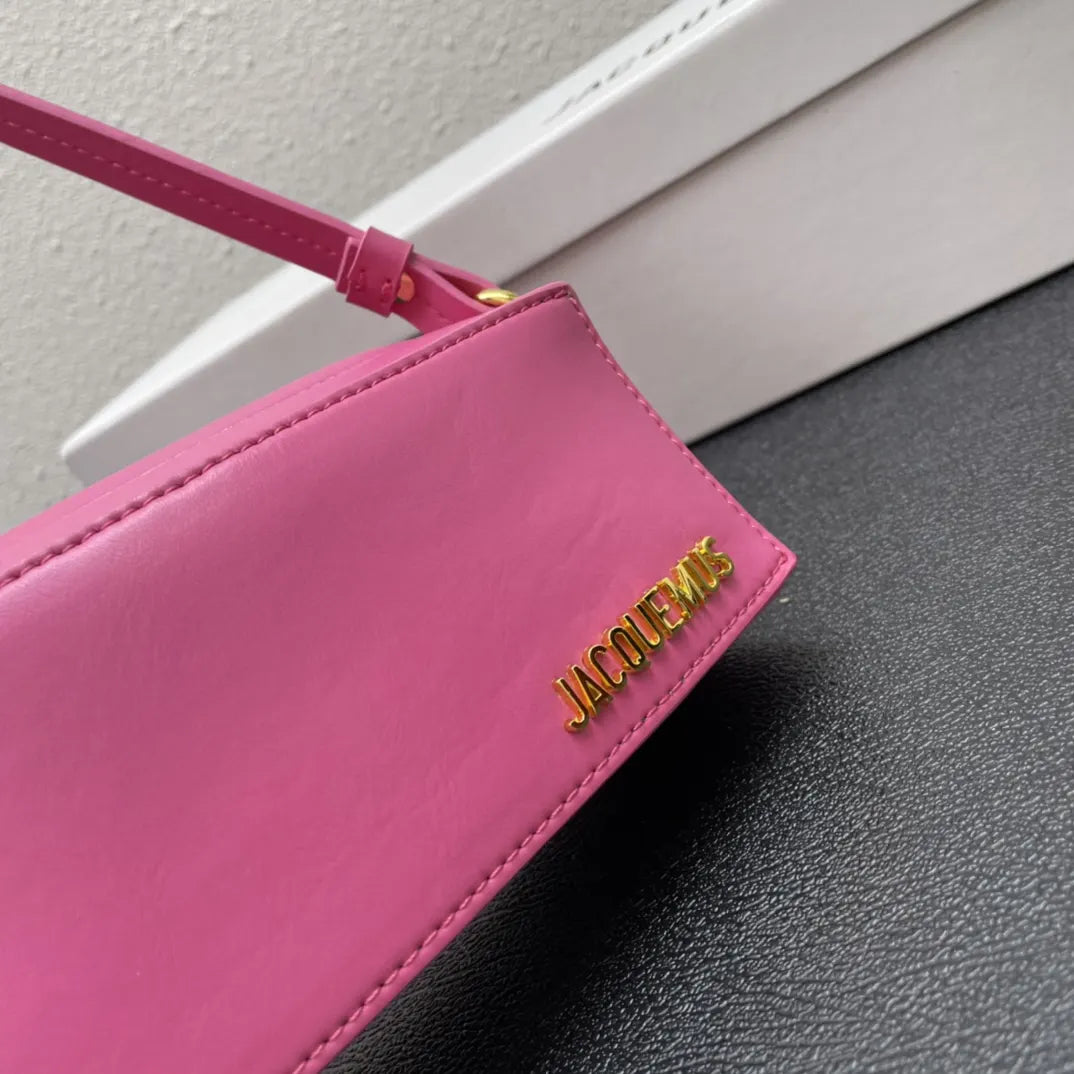 Jacquemus Pink 'Le Vanity' Bag - Hình 6