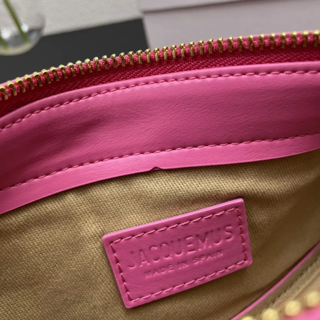 Jacquemus Pink 'Le Vanity' Bag - Hình 9