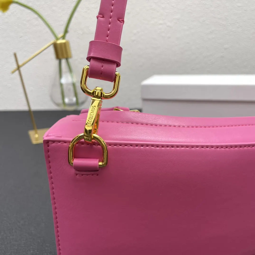 Jacquemus Pink 'Le Vanity' Bag - Hình 5