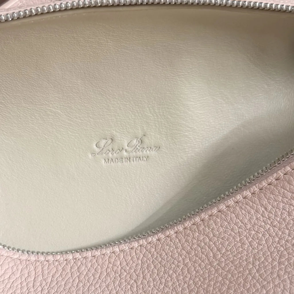 Loro Piana Powder Pink Leather Vanity - Hình 9