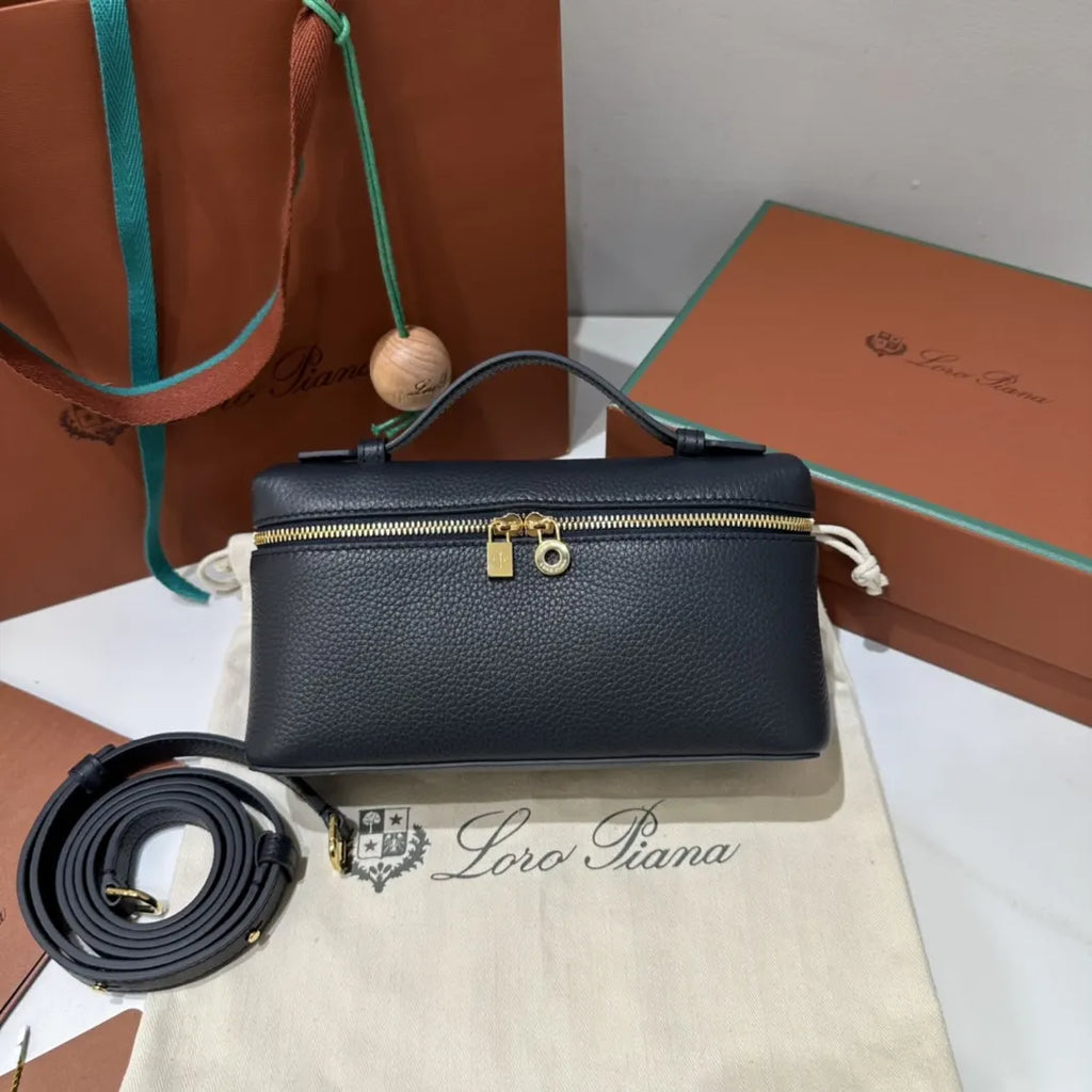 Loro Piana Navy Blue Vanity - Hình 2