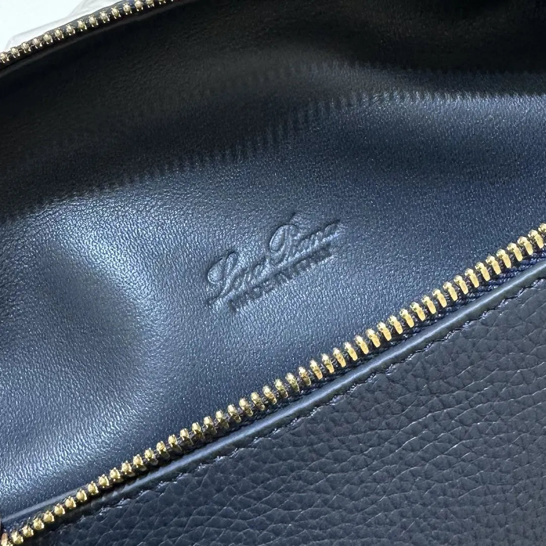 Loro Piana Navy Blue Vanity - Hình 7