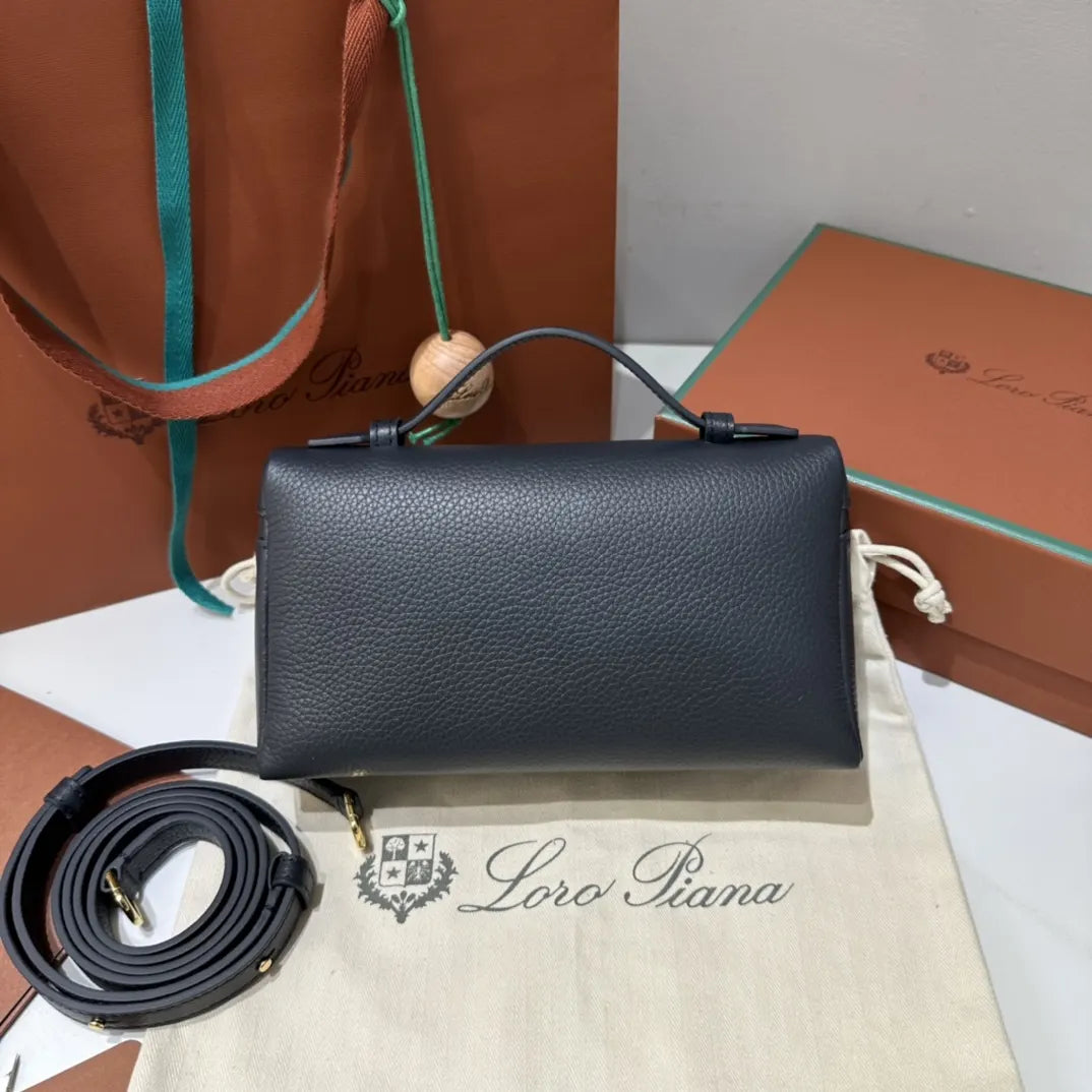 Loro Piana Navy Blue Vanity - Hình 3