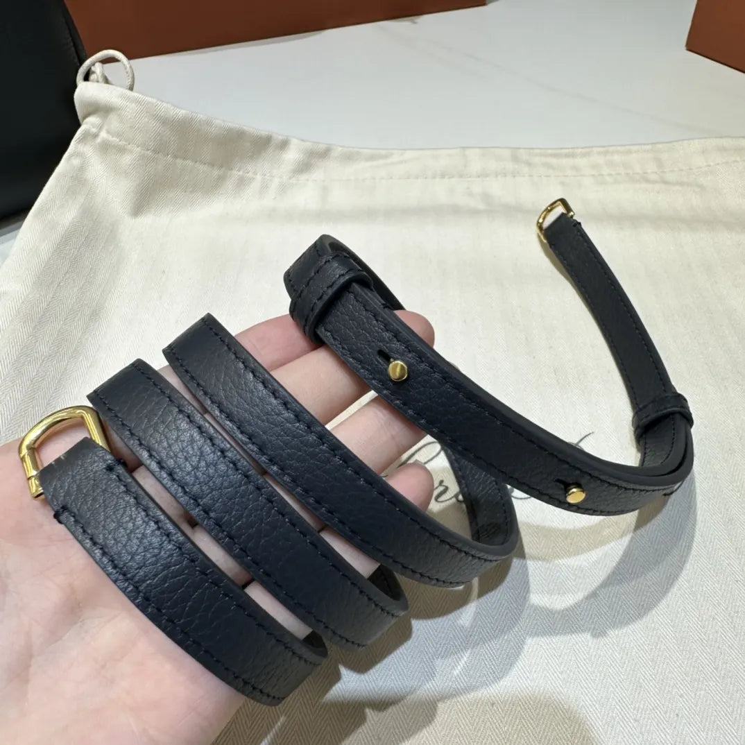 Loro Piana Navy Blue Vanity - Hình 9