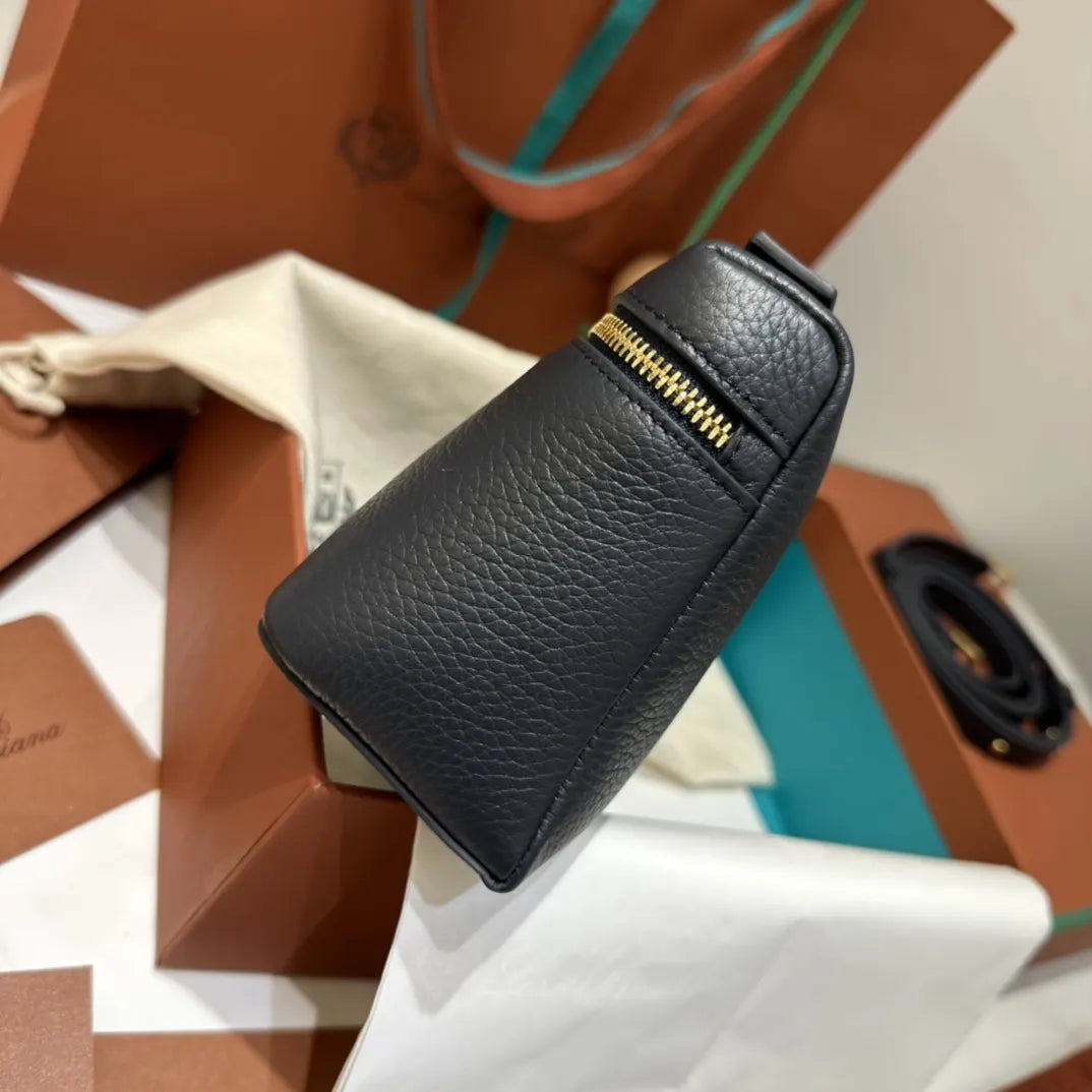 Loro Piana Navy Blue Vanity - Hình 5