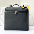 Loro Piana Black Leather Cube
