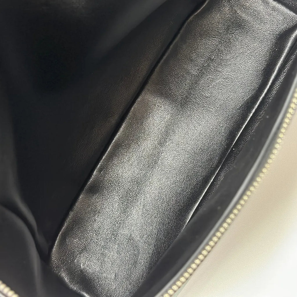 Loro Piana Black Leather Cube - Hình 8
