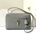 Loro Piana Steel Grey Handbag