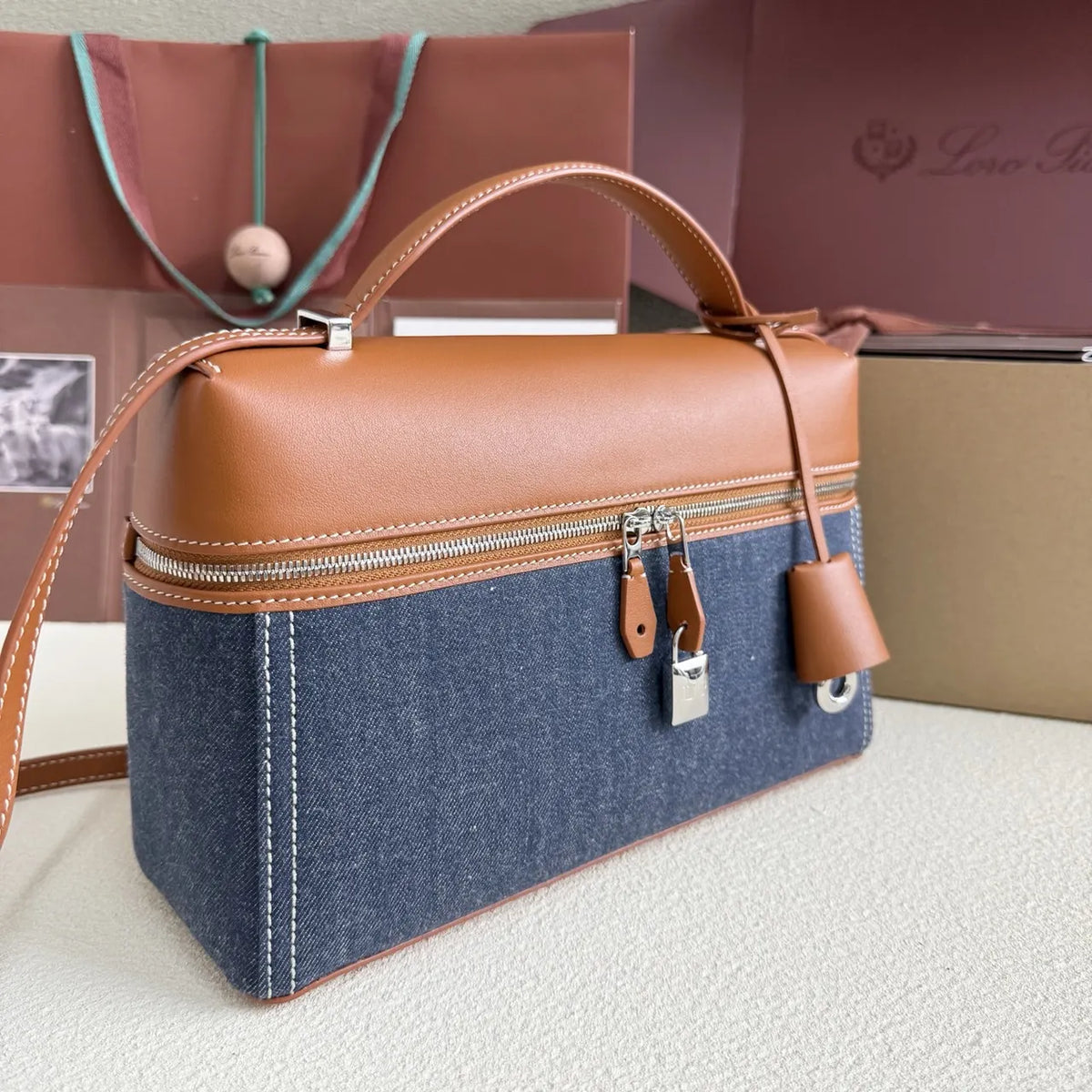 Loro Piana Denim Vanity - Hình 2