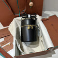 Loro Piana Black Cylinder Bag