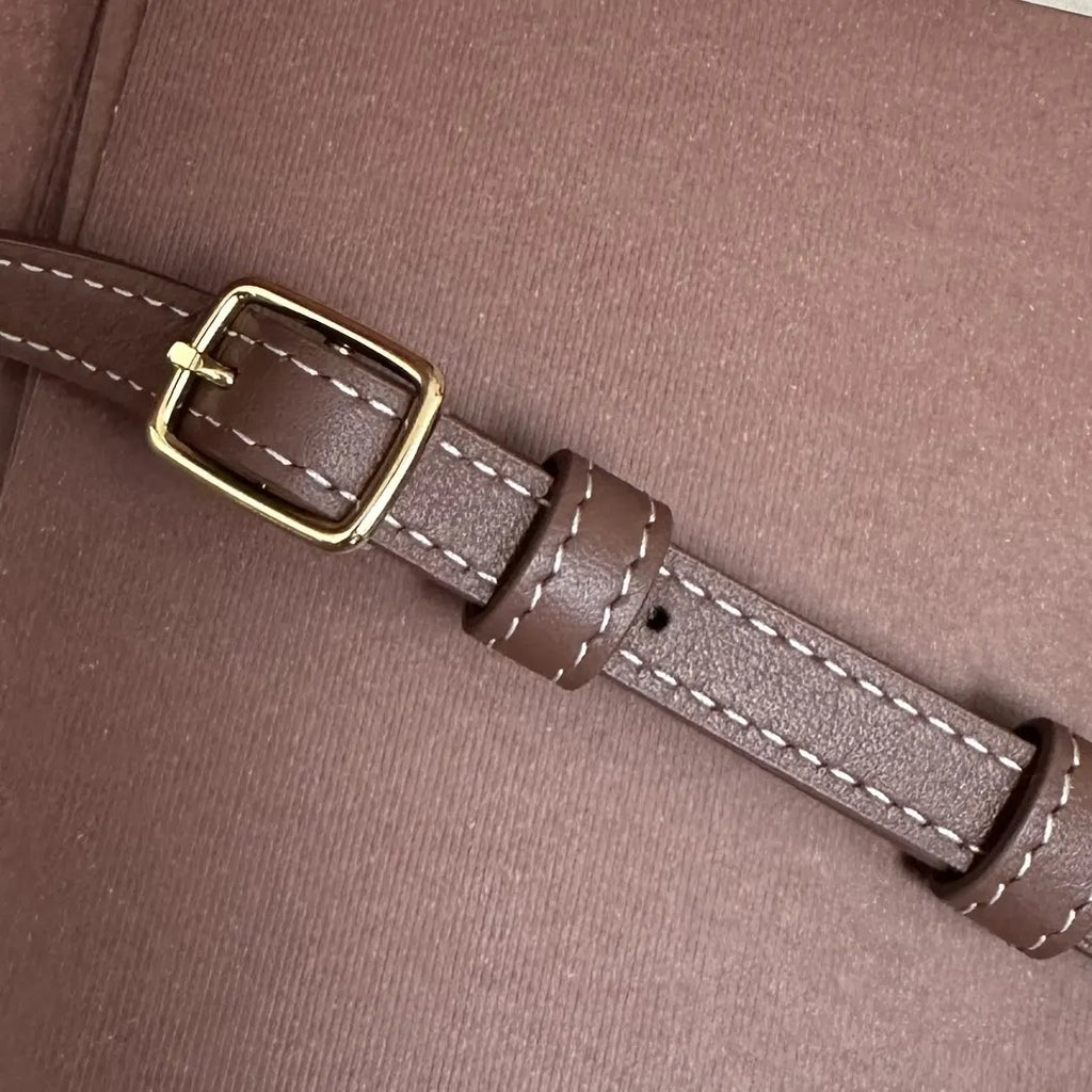 Loro Piana Duo-Tone Crossbody - Hình 7