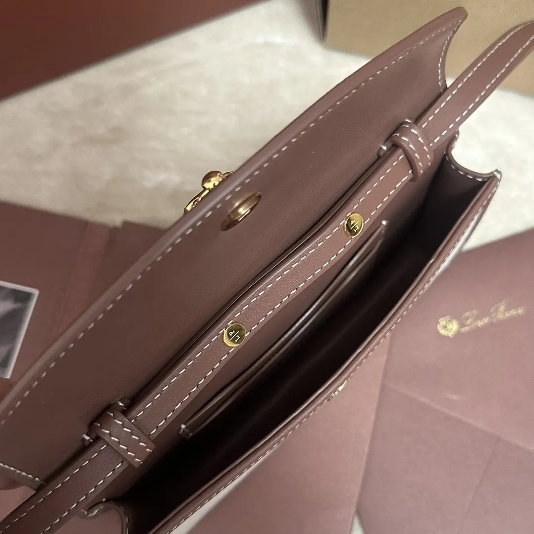 Loro Piana Duo-Tone Crossbody - Hình 8