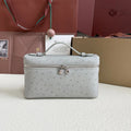 Loro Piana Pale Blue Ostrich