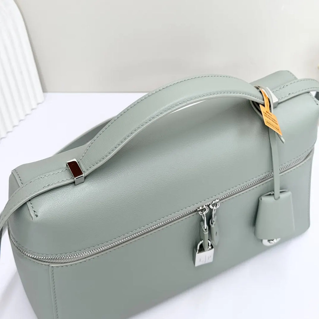 Hermès Pale Green Vanity Bag - Hình 9