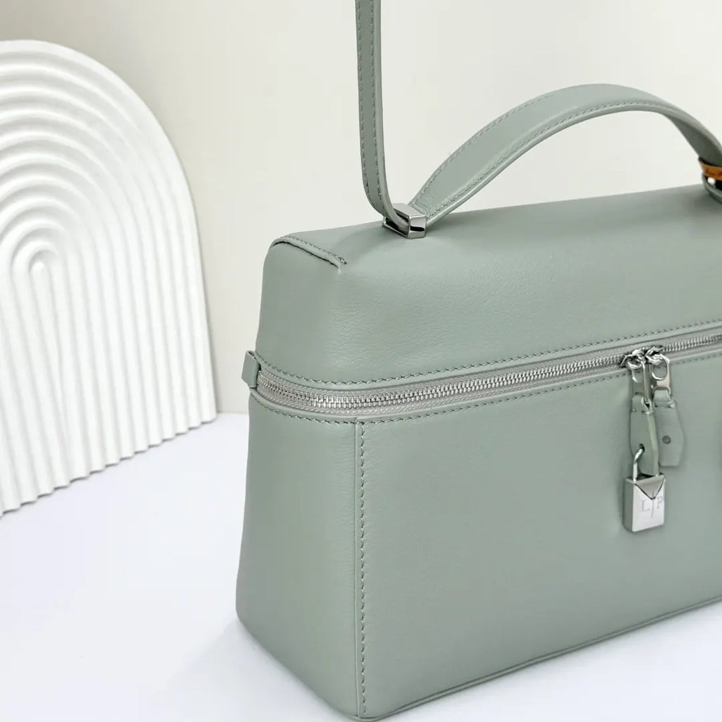 Hermès Pale Green Vanity Bag - Hình 5