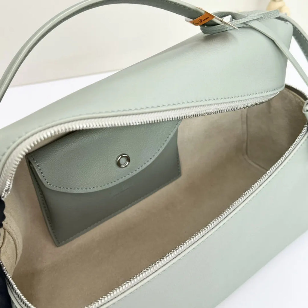 Hermès Pale Green Vanity Bag - Hình 8