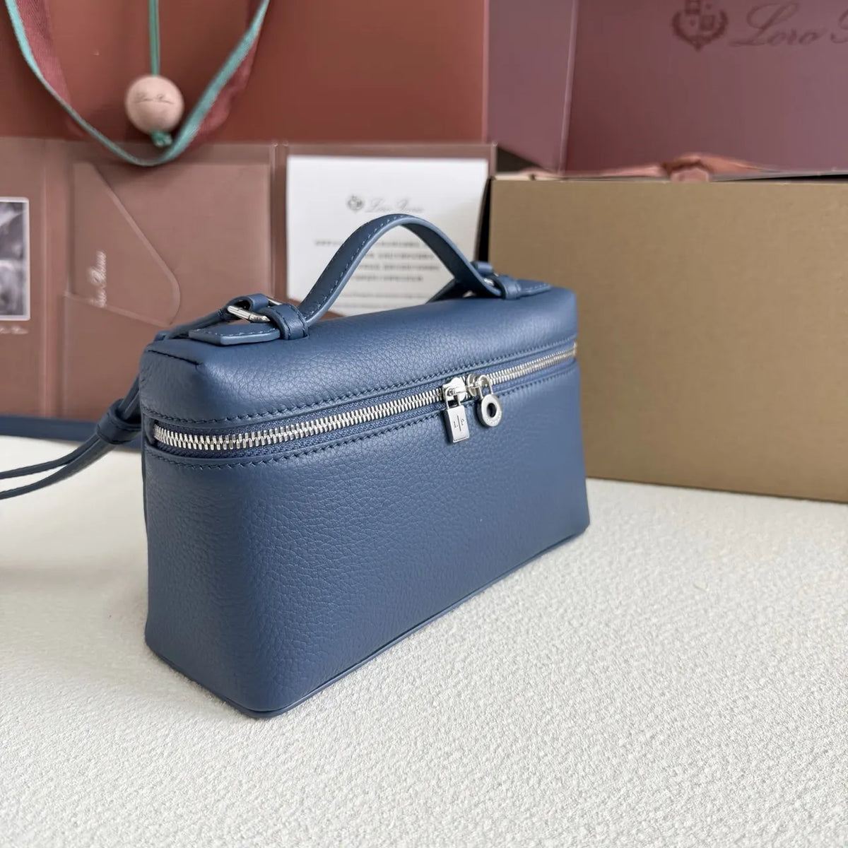 Loro Piana Denim Blue Vanity - Hình 2