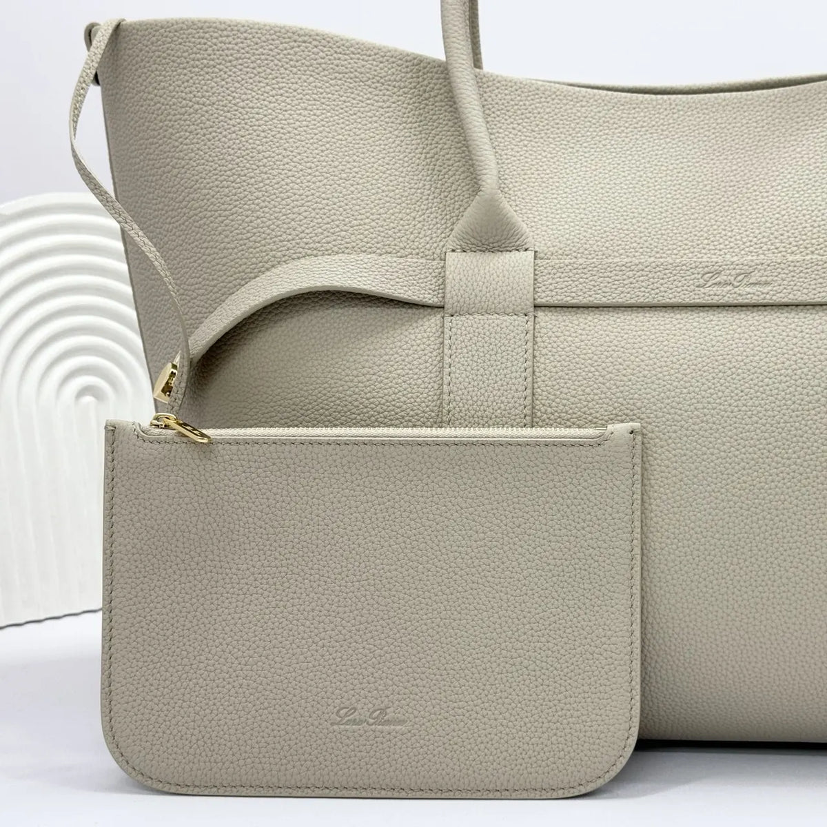 Loro Piana Light Grey Bale - Hình 4