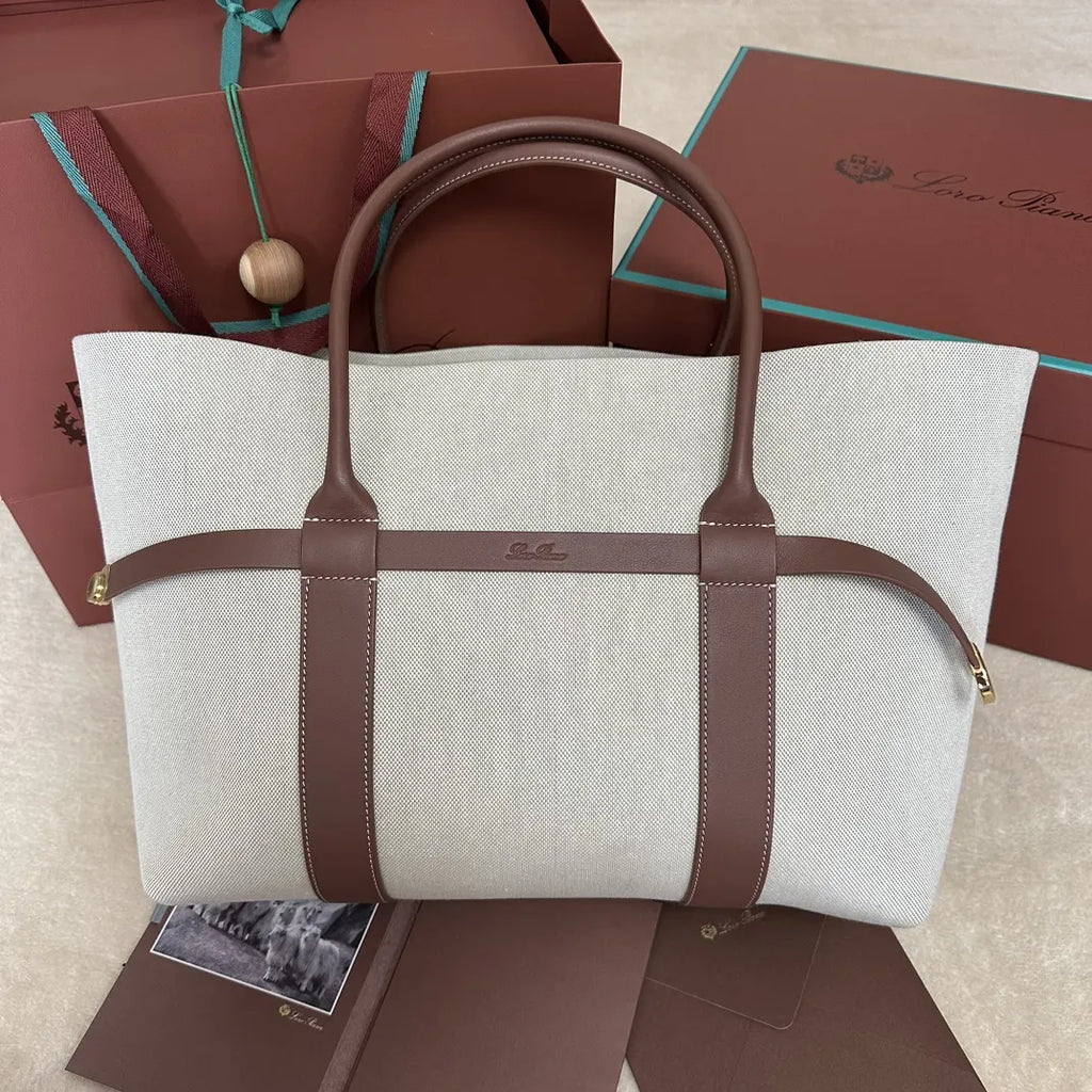 Loro Piana Cream Linen Bale