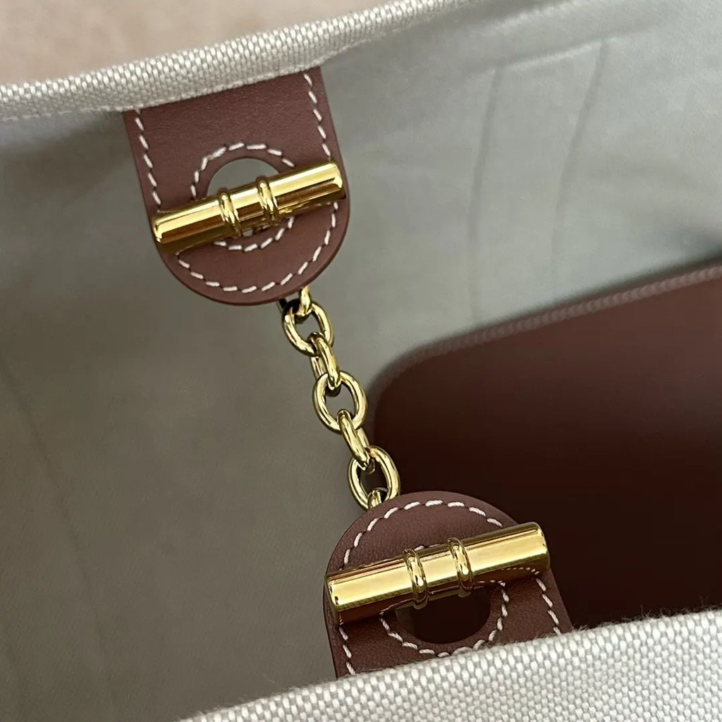 Loro Piana Cream Linen Bale - Hình 8