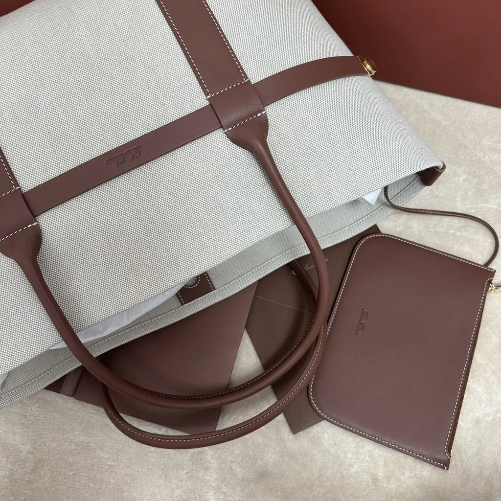 Loro Piana Cream Linen Bale - Hình 5