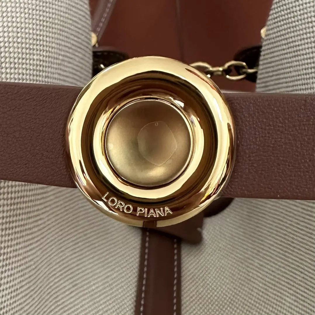 Loro Piana Cream Linen Bale - Hình 6