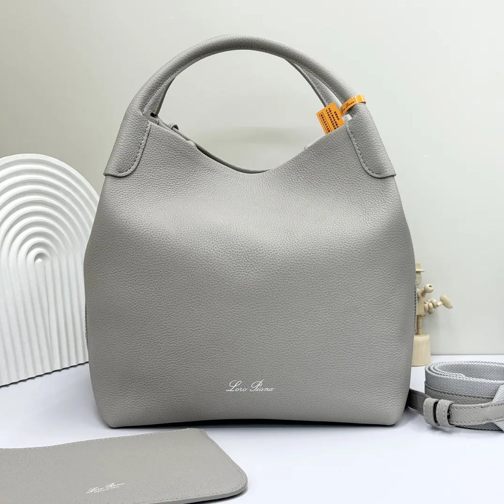 Loro Piana Dove Grey Hobo