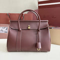 Loro Piana Burgundy Frame Bag