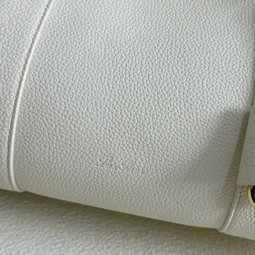 Loro Piana Cream Galea Bag - Hình 8
