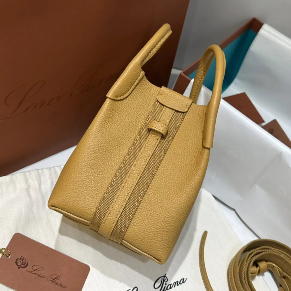 Loro Piana Saffron Bag - Hình 3