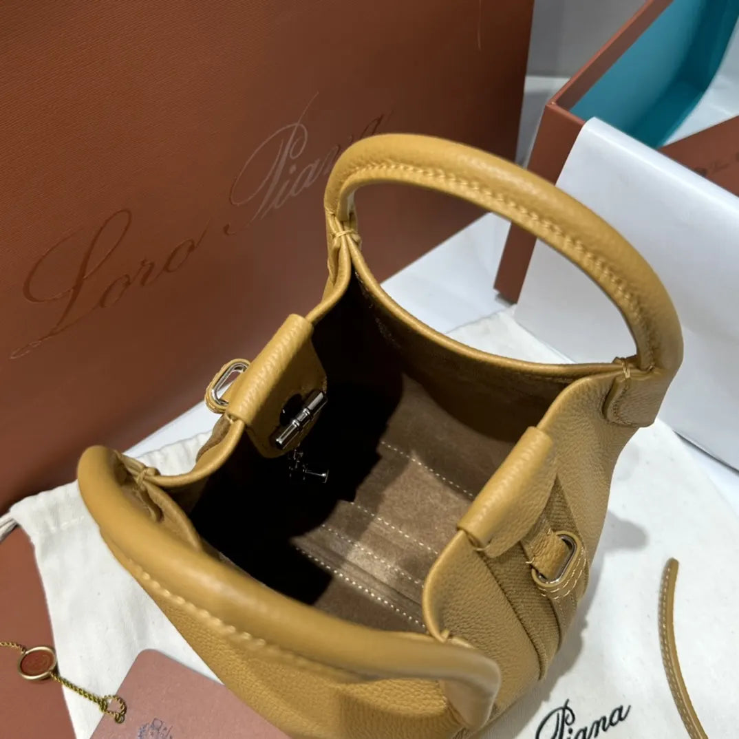 Loro Piana Saffron Bag - Hình 7