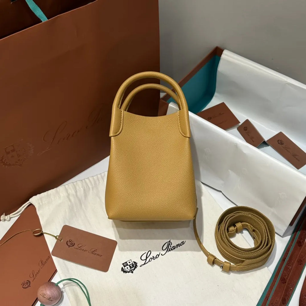 Loro Piana Saffron Bag - Hình 2