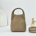 Loro Piana Taupe Bucket Bag
