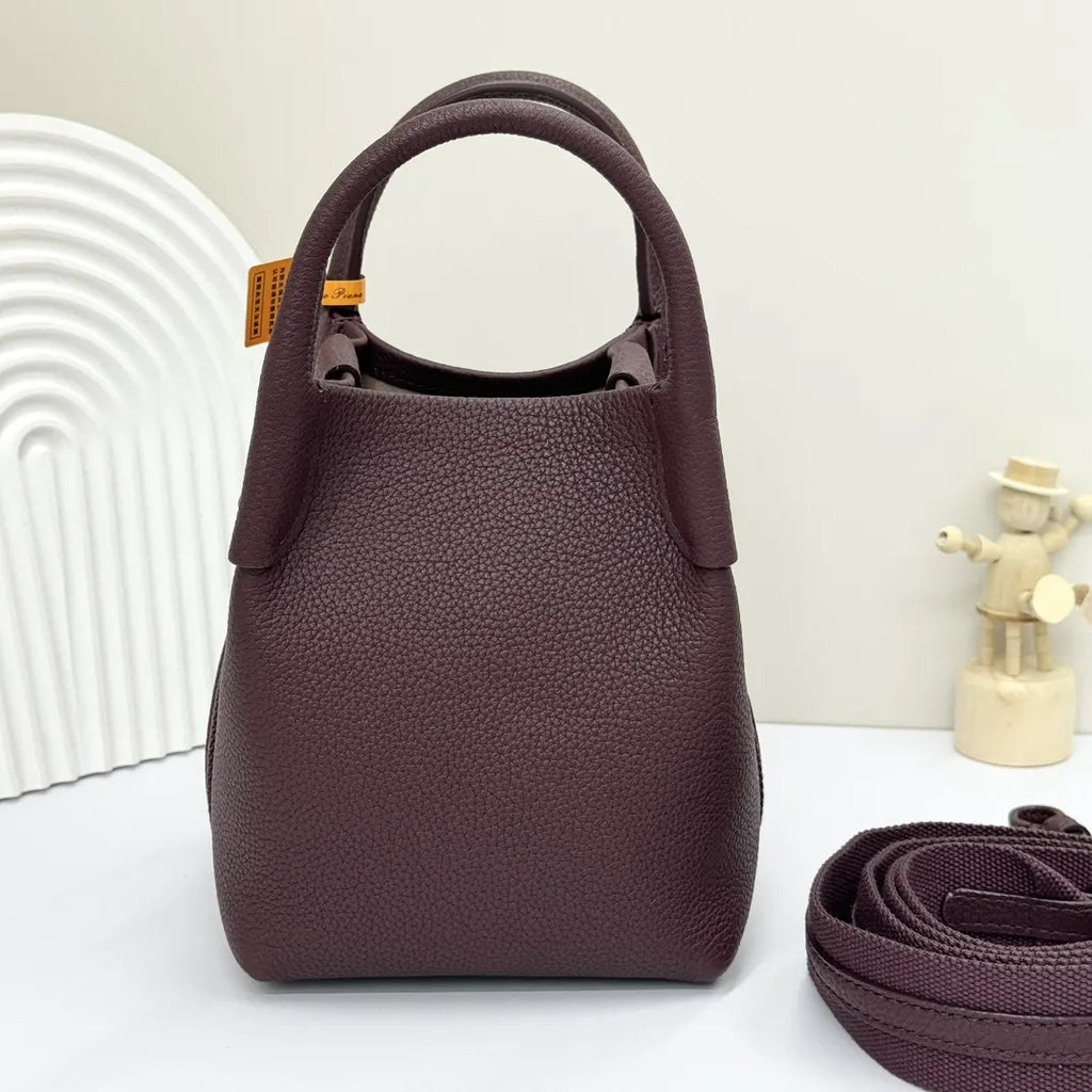 Loro Piana Amaranth Bucket Bag - Hình 3