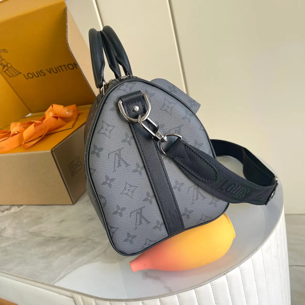 LV Shadow Monogram Keepall - Hình 2