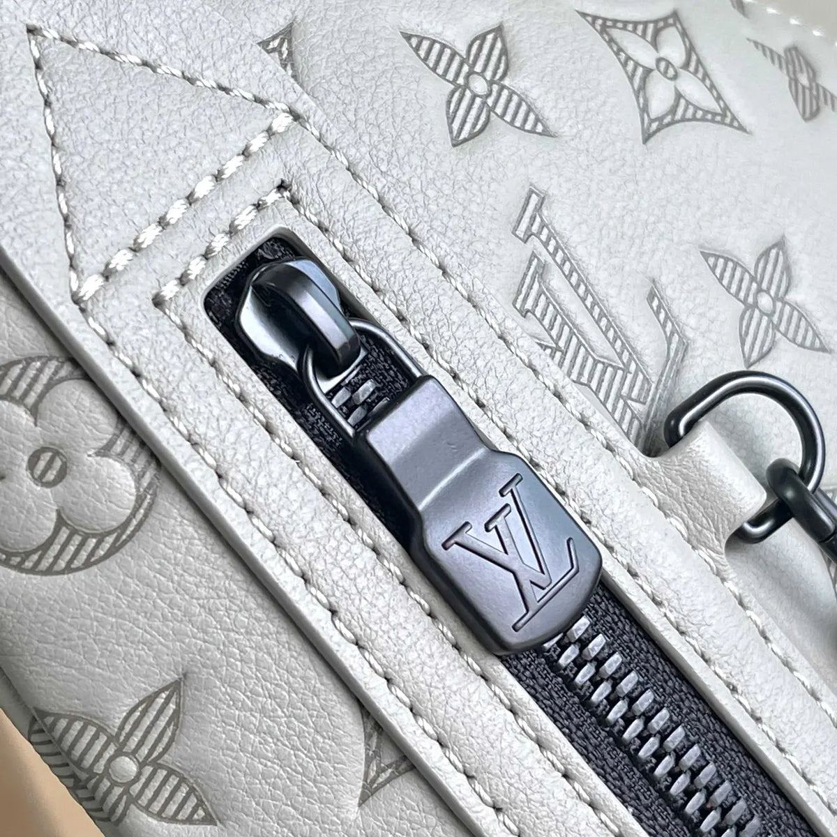LV Gray Monogram Sling Bag - Hình 5