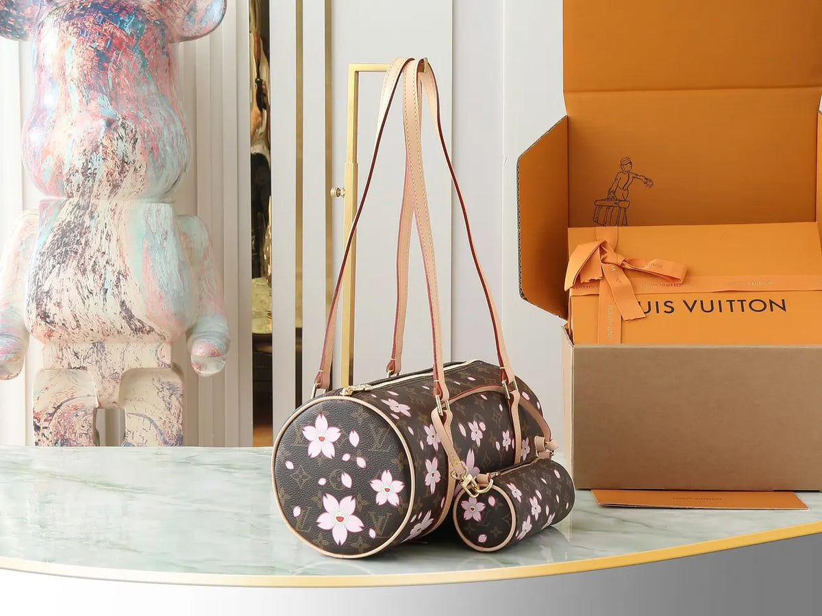 LV Cherry Blossom Papillon - Hình 5