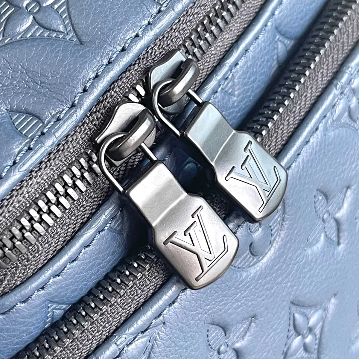 LV Blue Monogram Belt Bag - Hình 3