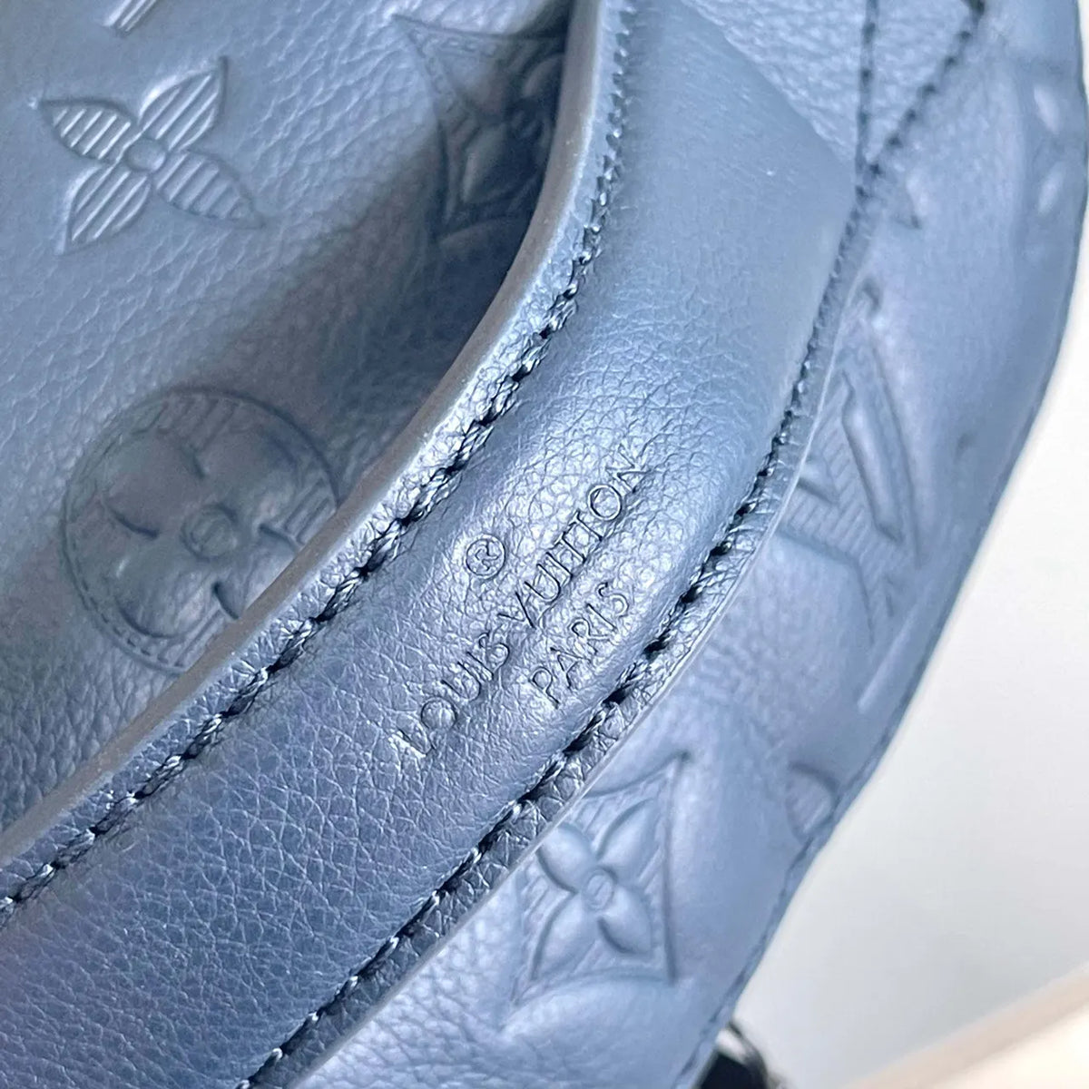 LV Blue Monogram Belt Bag - Hình 5
