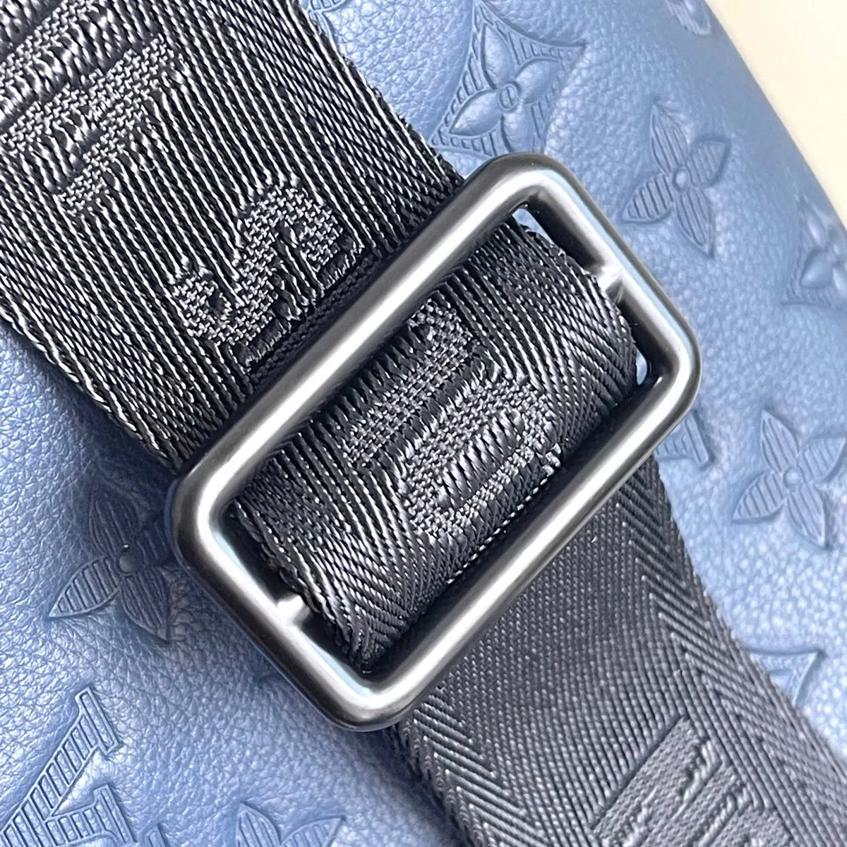 LV Blue Monogram Belt Bag - Hình 4