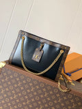 LV Black Leather Monogram