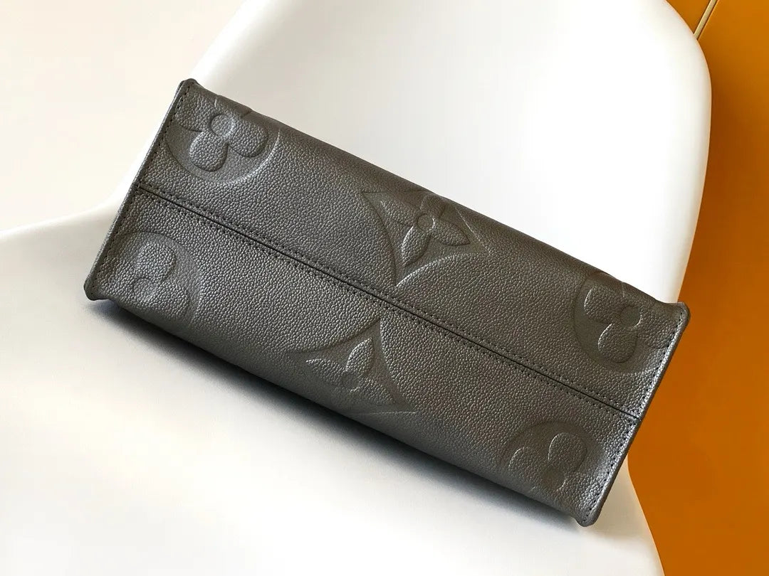 Louis Vuitton Gray Embossed - Hình 6