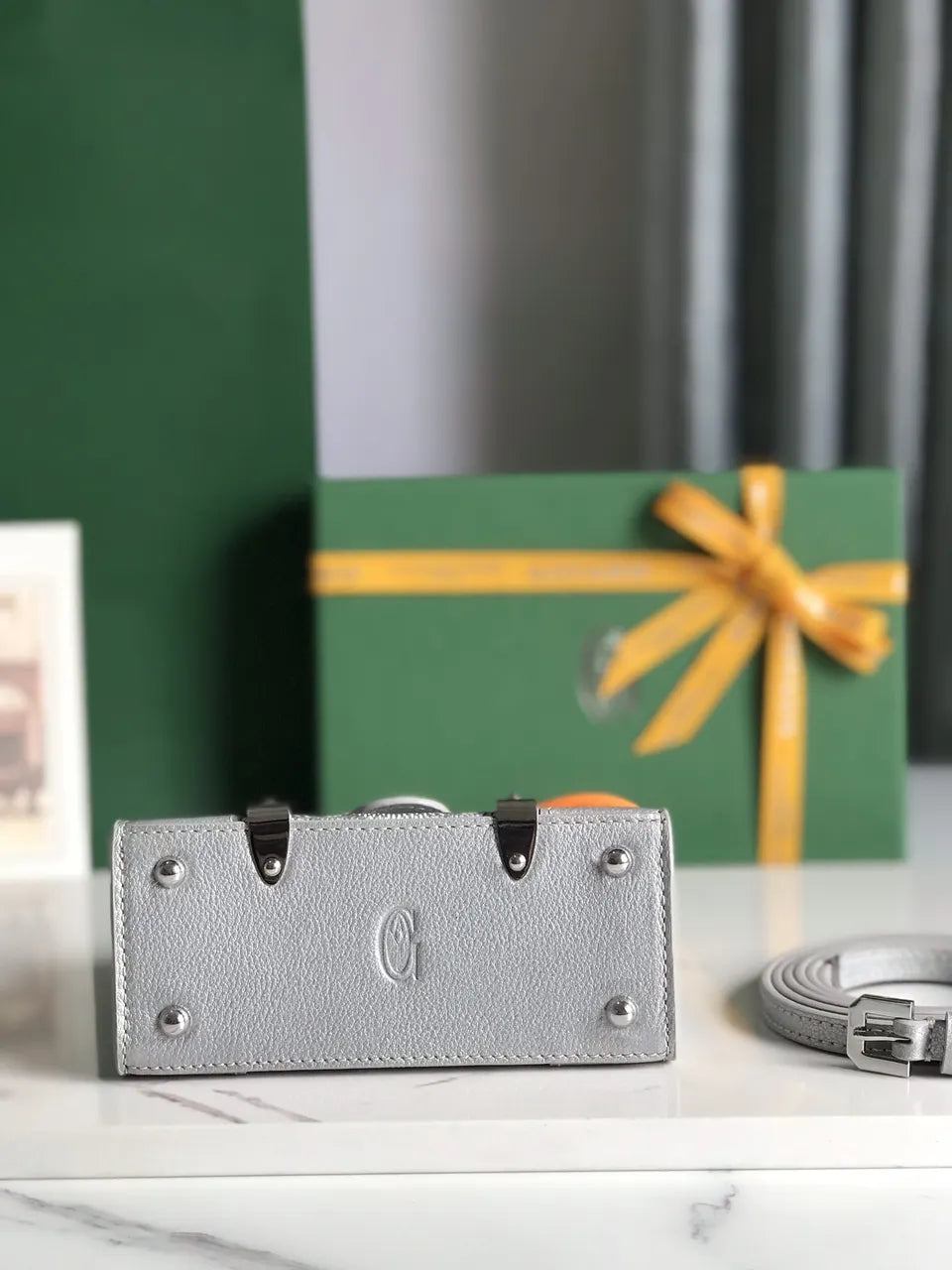 Goyard Gray Saigon Structure Mini - Hình 4