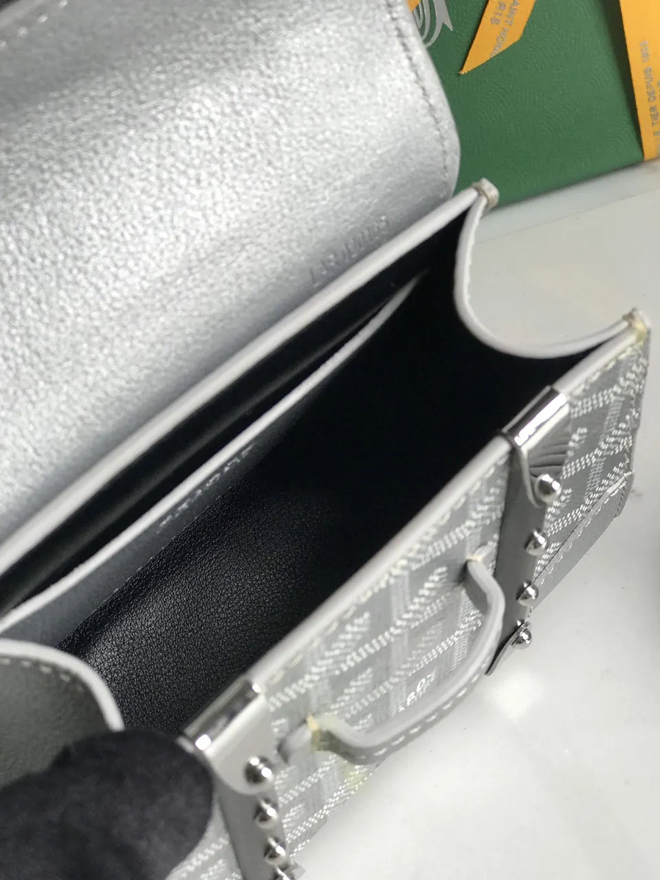Goyard Gray Saigon Structure Mini - Hình 5