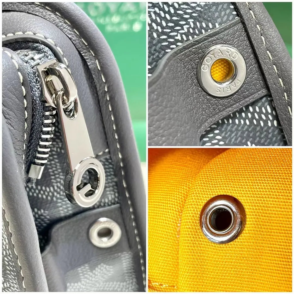 Goyard Gray Document Holder - Hình 9