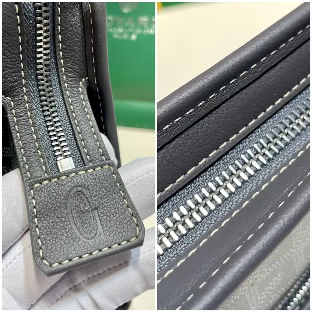 Goyard Gray Document Holder - Hình 8