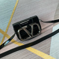 Valentino Black Patent Leather Bag