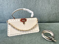 Valentino Ivory Leather Bag