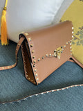 Valentino Caramel Rockstud Bag